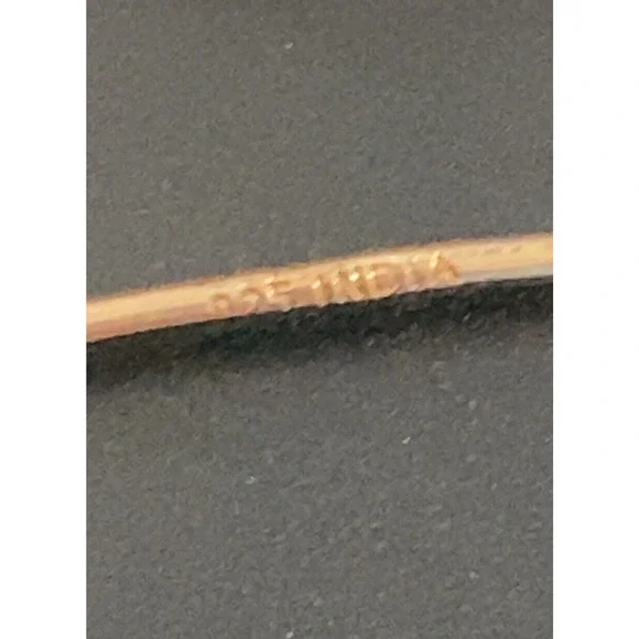 Sterling Silver Jasper Earrings Black White Dangle 1" - Picture 8 of 8